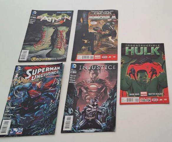 100 comics mixed Marvel / DC / image / hate / dynamite etc in either good or like new condition