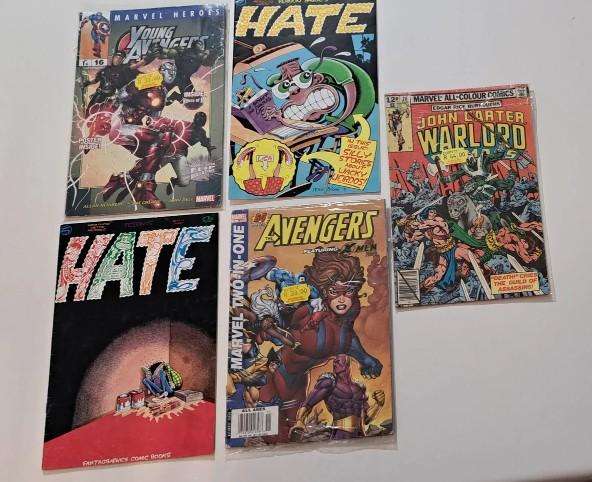 100 comics mixed Marvel / DC / image / hate / dynamite etc in either good or like new condition