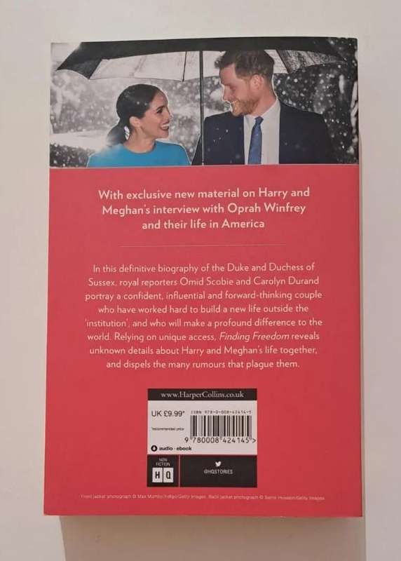 Finding Freedom Harry & Megham By Omid Scobie royal family celeb prince biography romance politics