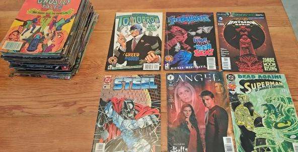 100 comics mixed Marvel, DC, Dark Horse, Image, Hamilton etc