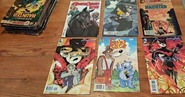 100 comics mixed Marvel, DC, Dark Horse, Image, Hamilton etc