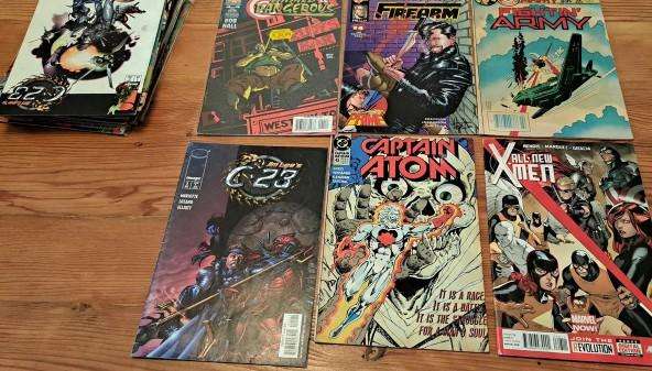 100 comics mixed Marvel, DC, Dark Horse, Image, Hamilton etc