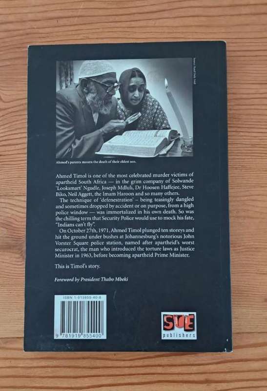 Timol A Quest For Justice Imtiaz Cajee true crime South Africa murder apartheid