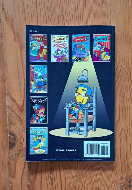 Bongo Simpsons Comics Unchained TPB (2001) #1 - 1ST printing comic book rare collectable