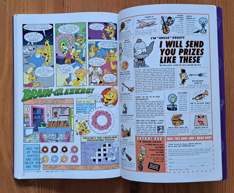 Bongo Simpsons Comics Unchained TPB (2001) #1 - 1ST printing comic book rare collectable