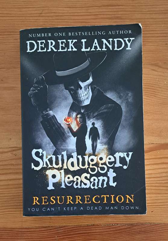 Skulduggery Pleasant Resurrection By Derek Landy teen fantasy sci-fi magic mystery adventure paranor