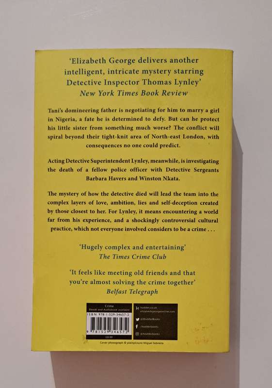 Something To Hide By Elizabeth George crime mystery thriller suspense killer detective