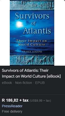 Survivors Of Atlantis By Frank Joseph nonfiction history civilization Archaeologists natural disaste