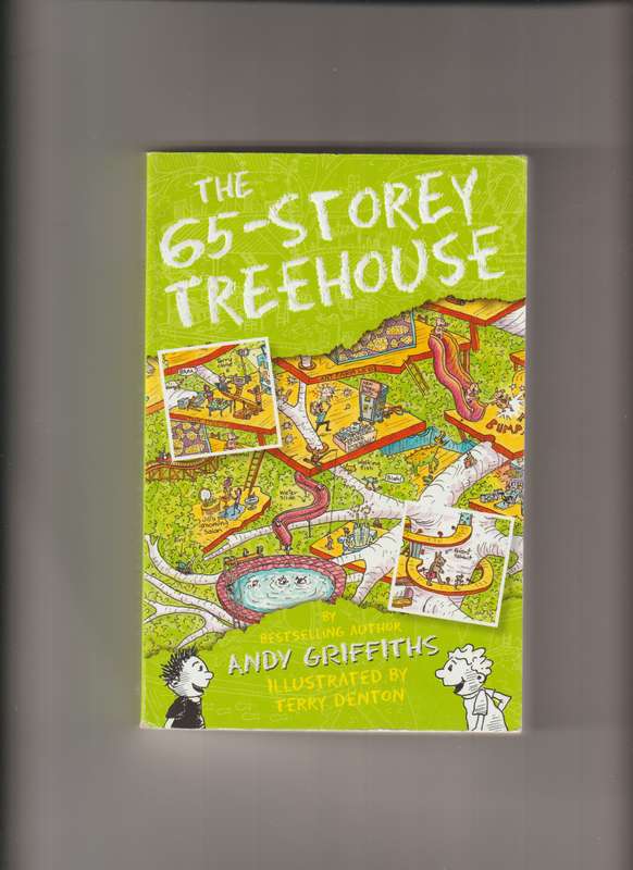 The 65 - Storey Treehouse By Andy Griffiths comic graphic novel book kids children humor funny