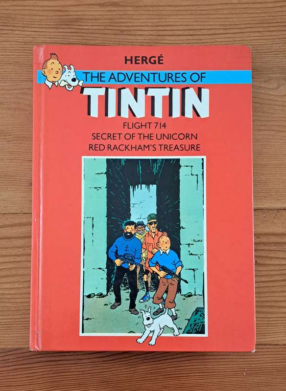 The Adventures Of Tintin By Herge (3 stories) classic cartoon comic strip