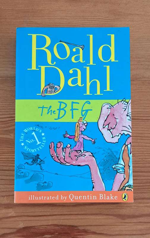 The BFG by Roald Dahl kids children's youngsters classic story book comedy humor classics fantasy