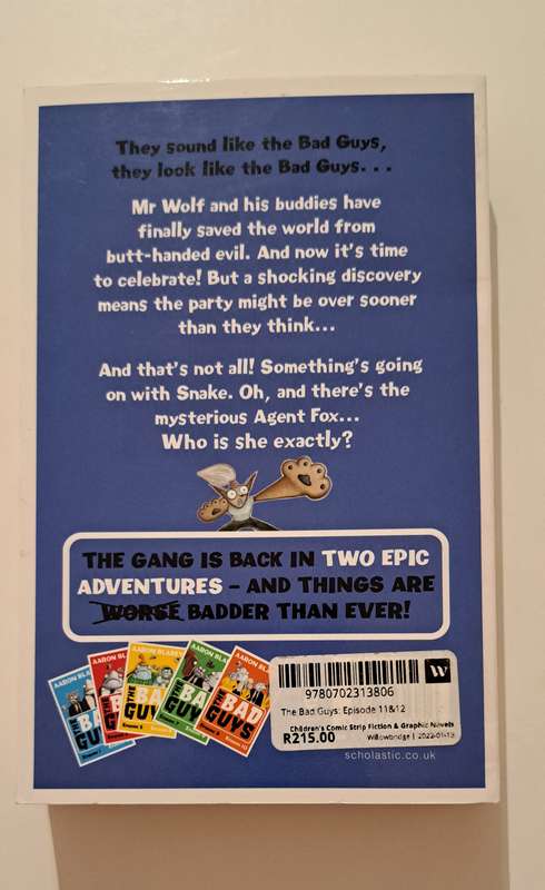 The Bad Guys Episode 11 & Episode 12 By Aaron Blabey graphic novel children kids fiction humor comed