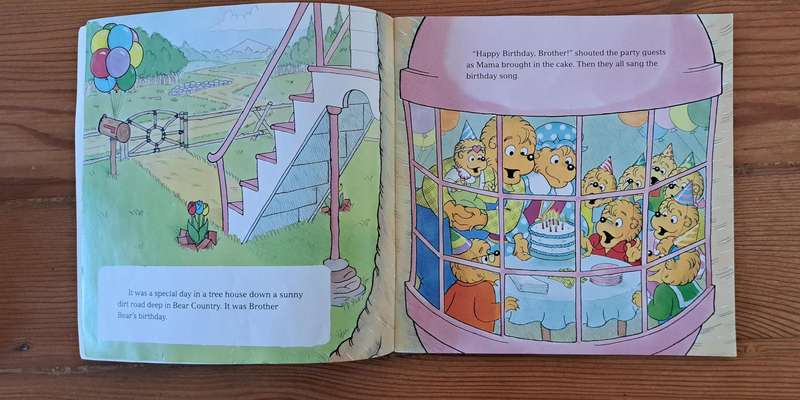 The Berenstain Bears The Forgiving Tree By Jan & Mike Berenstain kids children's picture story book