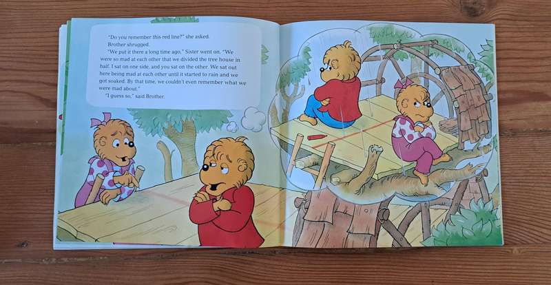 The Berenstain Bears The Forgiving Tree By Jan & Mike Berenstain kids children's picture story book