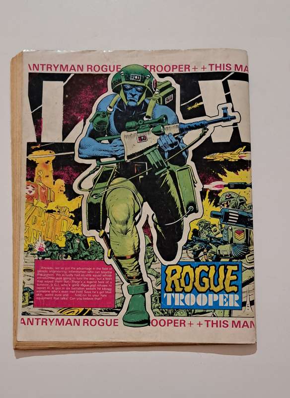 The Best Of 2000 AD Monthly #23 (1987) rare vintage old collectable Judge Dredd Citizen Snork