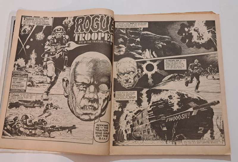 The Best Of 2000 AD Monthly #23 (1987) rare vintage old collectable Judge Dredd Citizen Snork