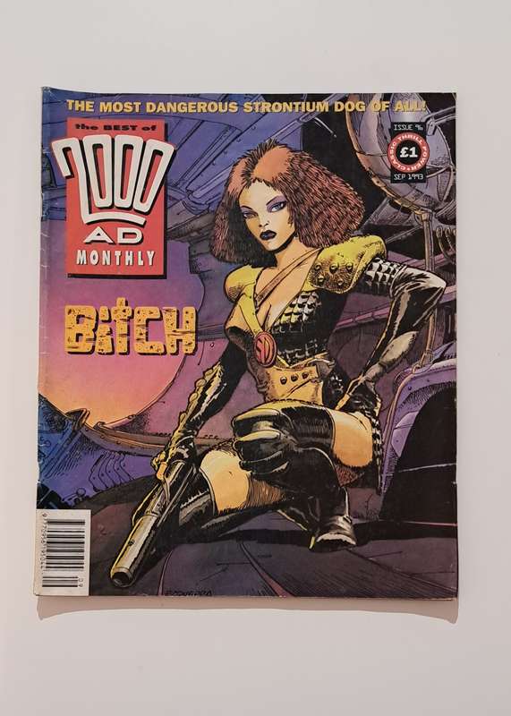 The Best Of 2000 AD Monthly #96 (1993) rare vintage old retro comic books Judge Dredd