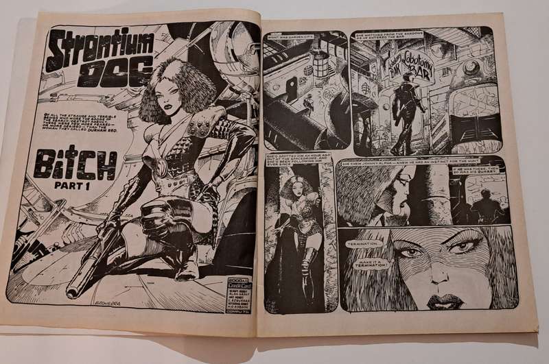 The Best Of 2000 AD Monthly #96 (1993) rare vintage old retro comic books Judge Dredd
