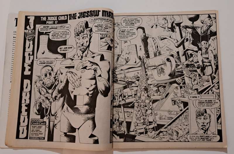 The Complete Judge Dredd #16 (1993) The Law In Order rare vintage old retro comic book