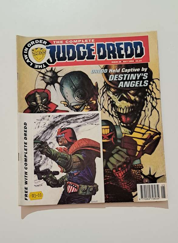 The Complete Judge Dredd #28 (1994) rare vintage old collectable comic books