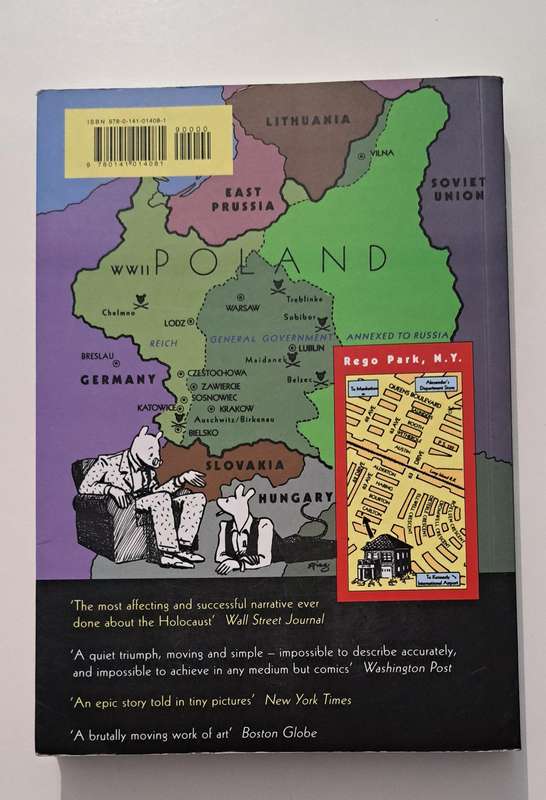 The Complete Maus A Survivor's Tale HC #1 cartoon comic book graphic novel
