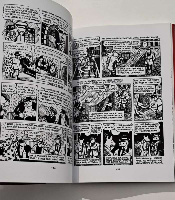 The Complete Maus A Survivor's Tale HC #1 cartoon comic book graphic novel