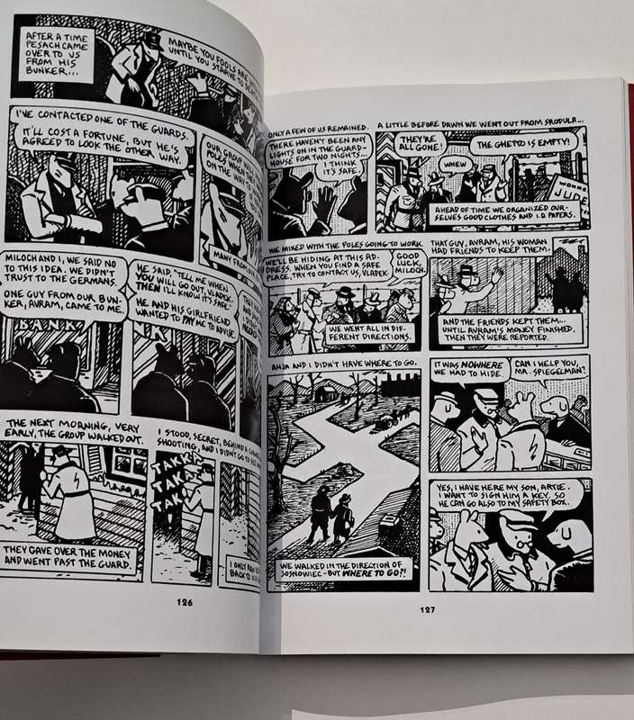 The Complete Maus A Survivor's Tale HC #1 cartoon comic book graphic novel