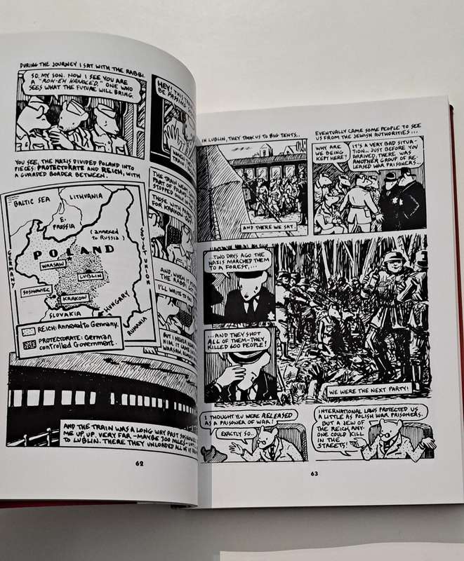 The Complete Maus A Survivor's Tale HC #1 cartoon comic book graphic novel