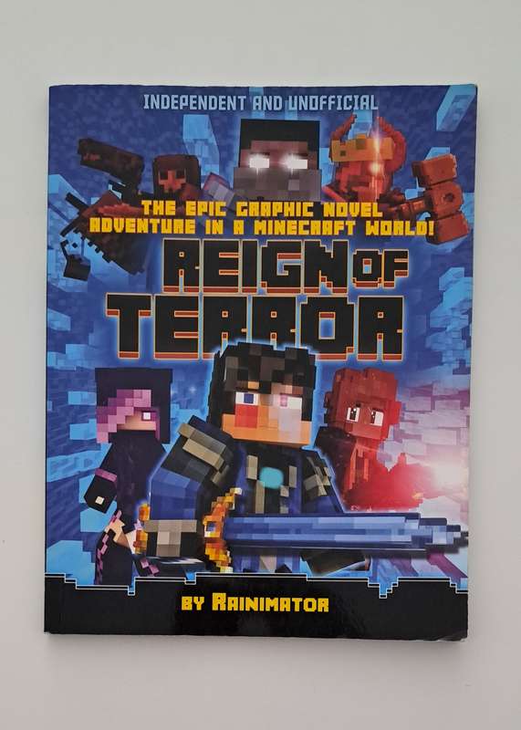 The Epic Graphic Novel Adventure In A Minecraft World Reign Of Terror movie games gaming comics