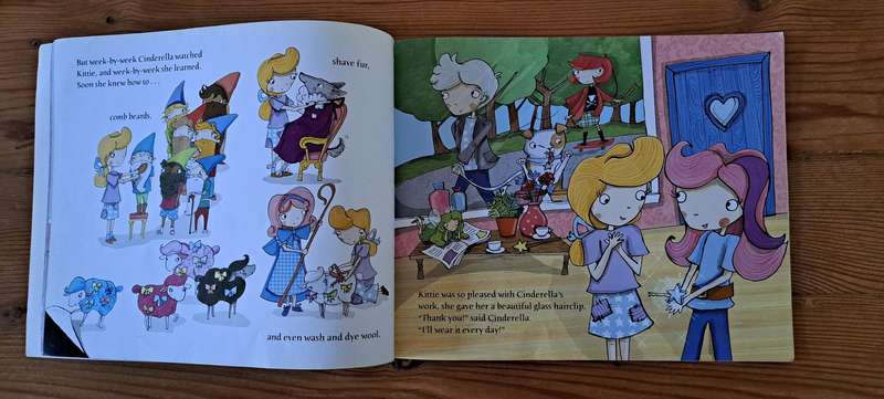 The Fairytale Hairdresser And Cinderella By Abie Longstaff kids children's picture story book