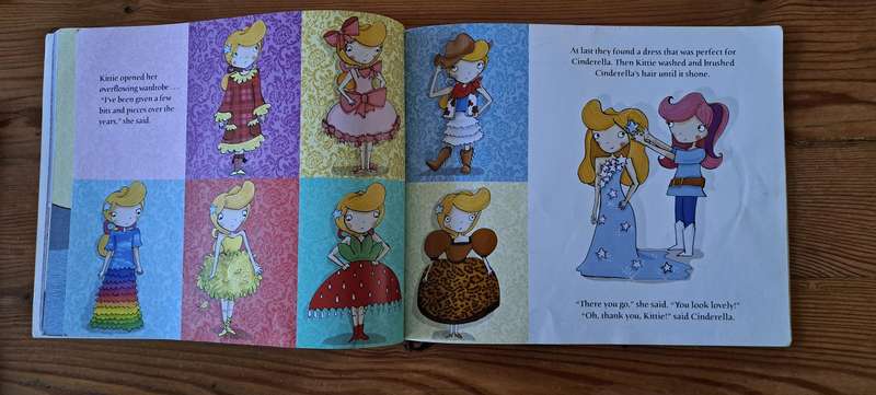 The Fairytale Hairdresser And Cinderella By Abie Longstaff kids children's picture story book