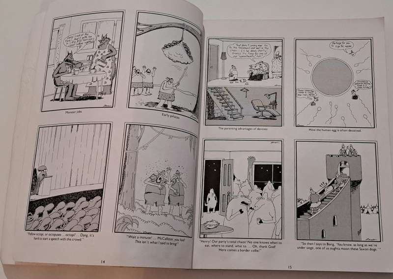 The Far Side Gallery 4 By Gary Larson cartoon comic strip rare collectable dark humor graphic novel