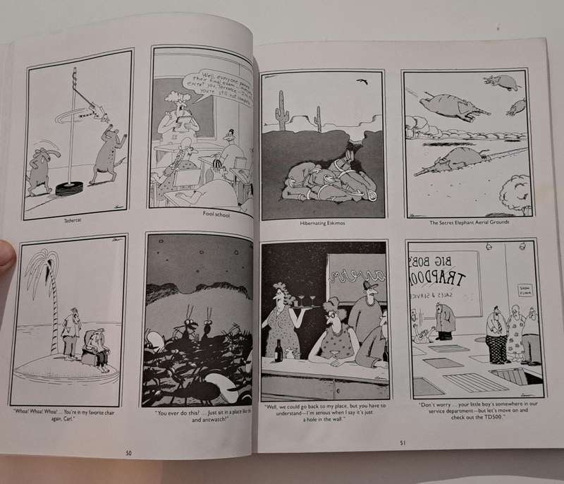 The Far Side Gallery 4 By Gary Larson cartoon comic strip rare collectable dark humor graphic novel