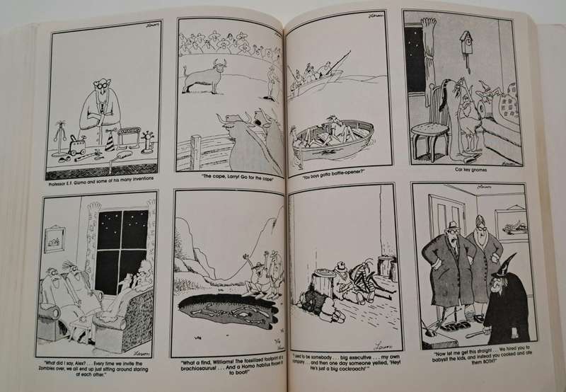 The Far Side Gallery By Gary Larson (1992) carton comic strip book vintage rare collectable