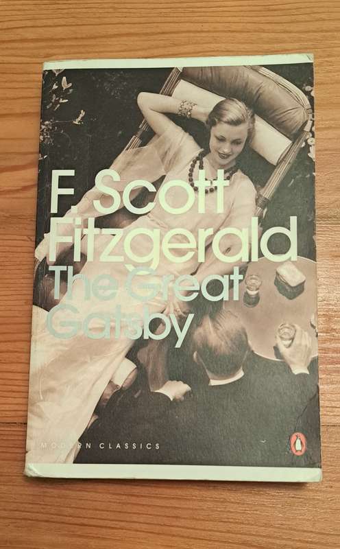 The Great Gatsby E Scott Fitzgerald classic chic lit fiction school romance love novel historical Am