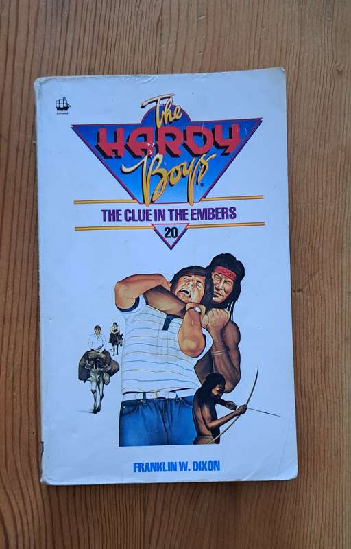 The Hardy Boys The Clue In The Embers teen fiction mystery adventure action classics thriller spy