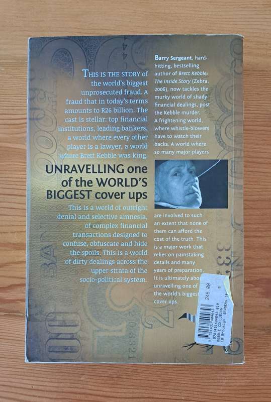 The Kebble Collusion By Barry Sergeant true crime Fraud business murder South Africa detective