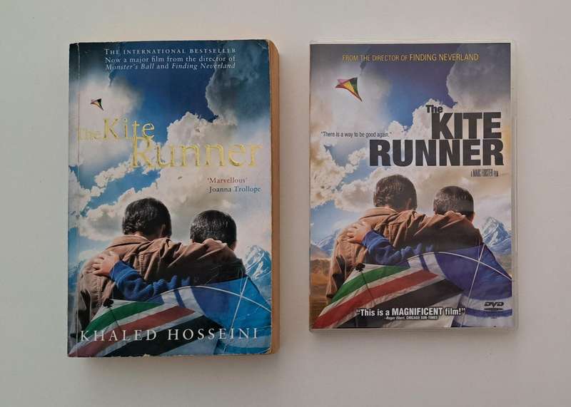 The Kite Runner By Khaled Hosseini book & DVD historical fiction classics novel school literature fi