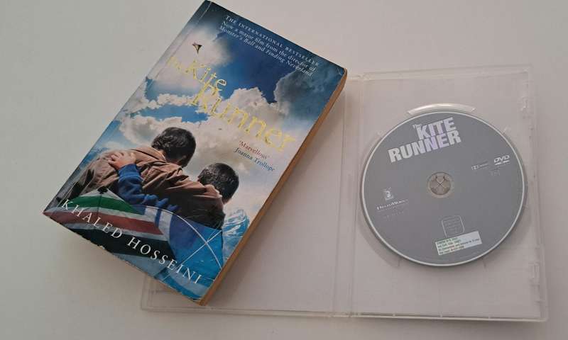 The Kite Runner By Khaled Hosseini book & DVD historical fiction classics novel school literature fi
