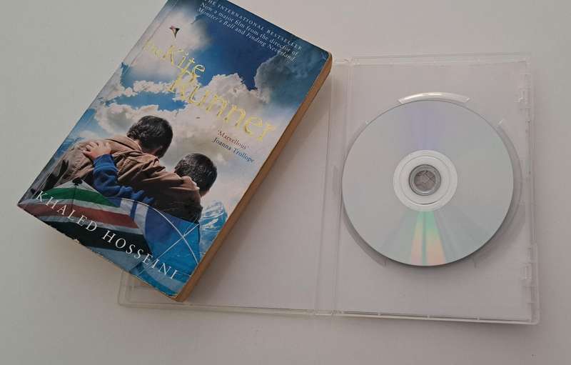The Kite Runner By Khaled Hosseini book & DVD historical fiction classics novel school literature fi