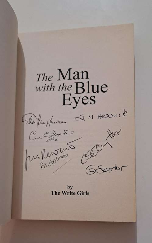 The Man With The Blue Eyes Priscilla Holmes murder crime drama love romance chic lit