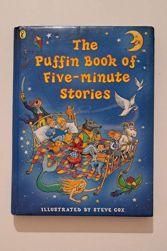 The Puffin Book Of Five Minute Stories By Steve Cox kids children's classic bedtime story book