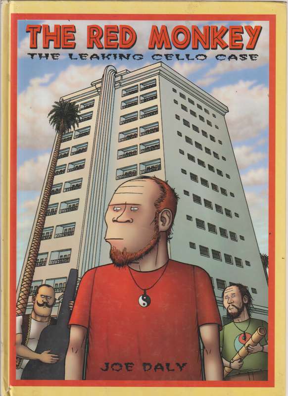 The Red Monkey The Leaking Cello Case Joe Daly cartoon comic book Cape Town South Africa