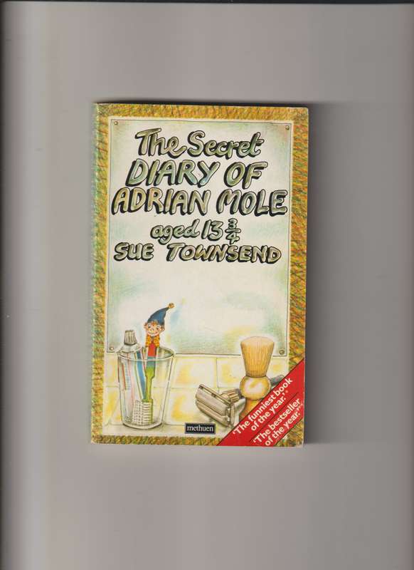 The Secret Diary Of Adrian Mole Aged 13 3/4 Sue Townsend young adult fiction humor comedy kids
