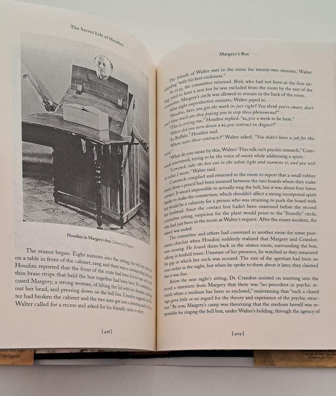 The Secret life Of Houdini By William Kalush magic biography history memoir research history America