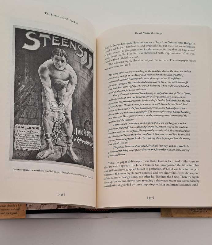 The Secret life Of Houdini By William Kalush magic biography history memoir research history America