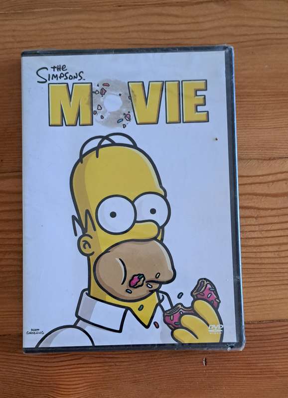 2007 The Simpson's Movie (DVD) cartoon comic classic dark comedy adventure animation