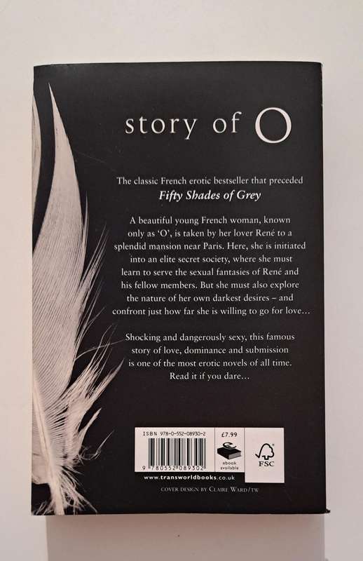 The Story Of O By Pauline Reage Before Fifty Shades Of Grey There was.. chic lit smut romance