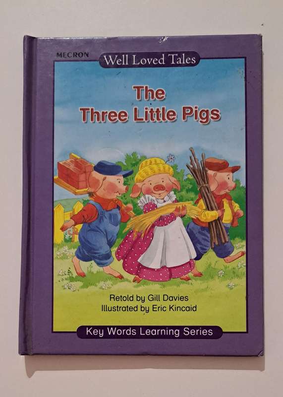 The three little pigs by Gill davies kids children's classic fable story book