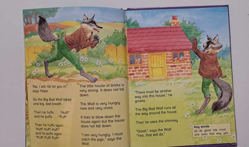 The three little pigs by Gill davies kids children's classic fable story book